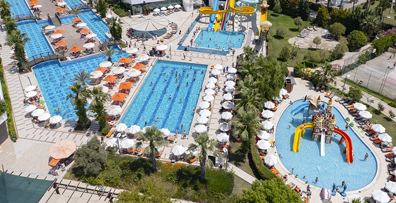 Su Parklı Bebek Dostu Belek Tatil